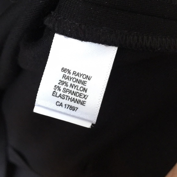 BANANA REPUBLIC Black Dress with Twist Neckline - Picture 5 of 6